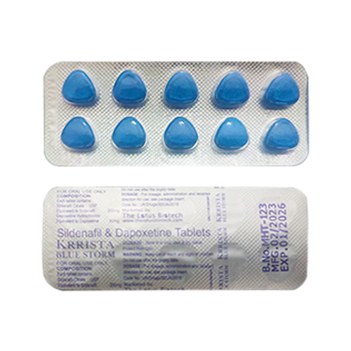 印度壯陽藥 雙效威爾剛 巔峰藍色風暴 KRRISTA BLUE STORM 頂級壯陽助勃增硬+持久延時
