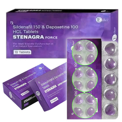 印度紫鑽 超級威爾剛 印度壯陽藥 STENAGRA FORCE 250mg 超強助勃增硬+持久延時