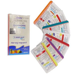 台灣現貨正品 瘋男 泰國果凍 液態威 Kamagra Oral Jelly 7入盒裝 液態威爾剛 果凍威爾剛