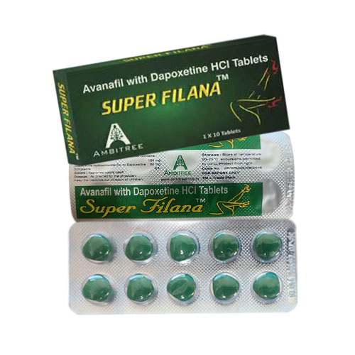 印度綠水鬼 Super Filana 第四代壯陽藥 阿伐那非 賽倍達雙效錠 無副作用