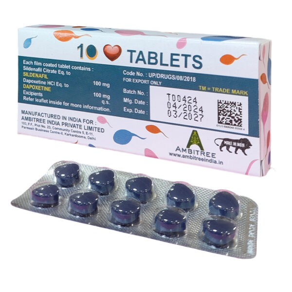 印度壯陽藥 藍蝌蚪 雙效威而剛 Vega Force 200mg 助勃增硬+持久延時雙效二合一