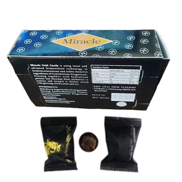 馬來西亞第五代金牛糖 Miracle Gold Candy 汗馬精力糖 補腎壯陽 能量糖
