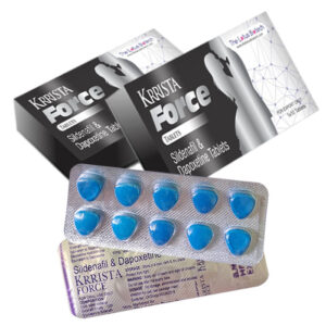 超級威而鋼 新品推薦 黑色風暴 Krrista Force 250mg 強效助勃增硬+持久 印度壯陽藥